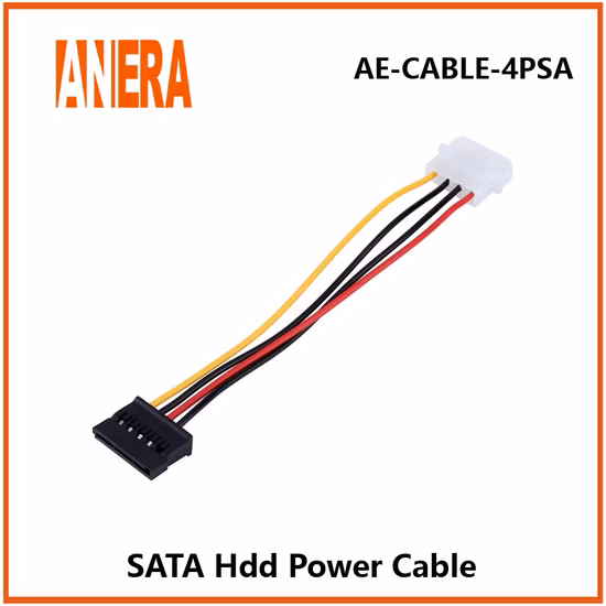 IDE 4p Male to 2 SATA 15p Female Adapter Cable Computer SATA Power Cable for Hard Disk