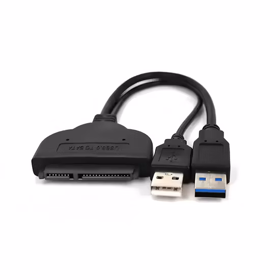 eSATA Male Adapter Cable, SATA Cable for SSD