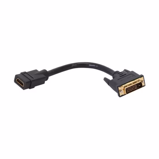 HDMI to DVI-D Video Cable Adapter HDMI Female to DVI Male Adapter Cable