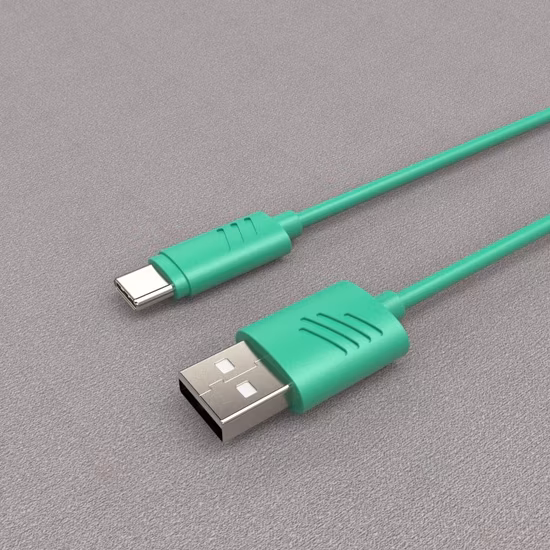 2.0 USB C to USB a Charge Cable for Samsung S8/S9/Note 1 and Other USB C Devices, Double Color Moulded, 3A Max Current