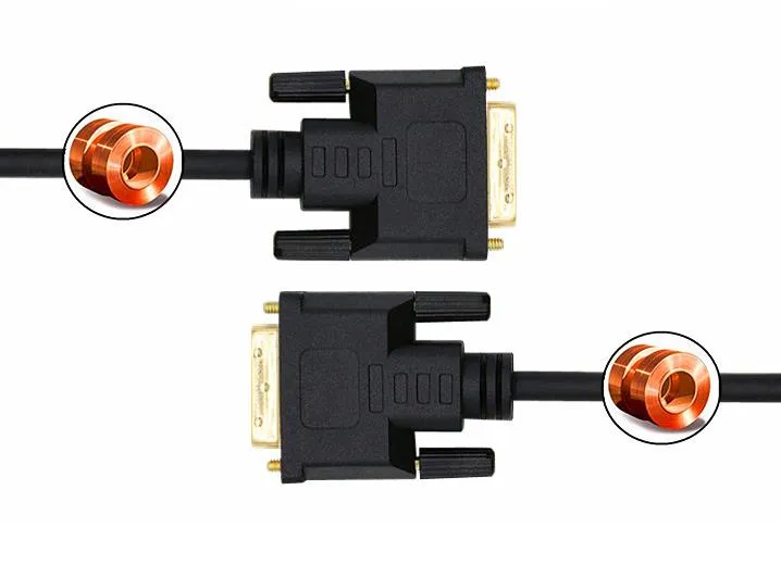 DVI Dual Link (24+1) Cable, High Speed DVI Cable