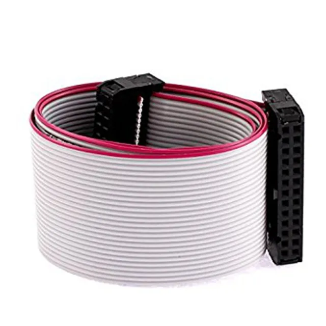10 Pin 2.54mm Pitch IDC Connector UL2651 28AWG Ribbon Flat Cable Assembly