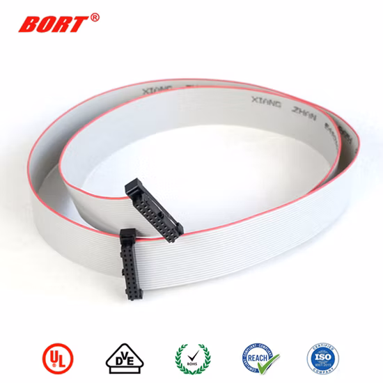 2.54mm IDC Flexible Flat Cable OEM/ODM Orders Available